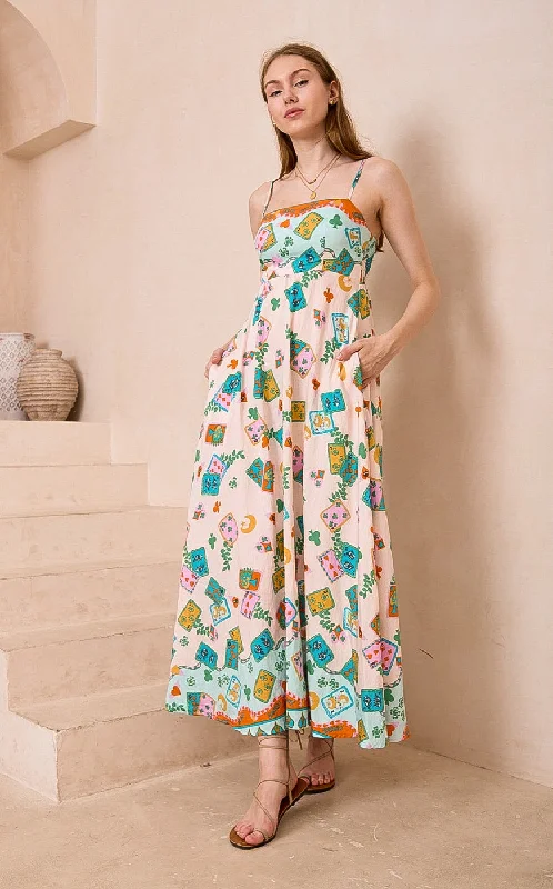 Best Deals Sacred Heart Fortune Maxi  Dress