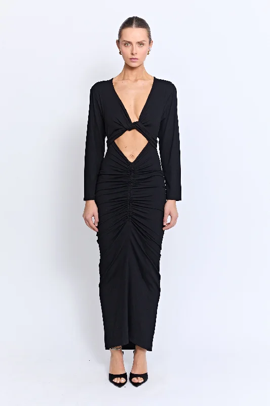 Act Fast FONTAINE DRESS | BLACK