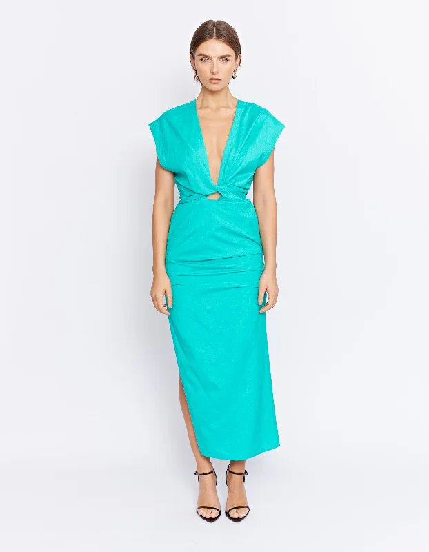 Midnight Sale CLIFTON DRESS | EMERALD