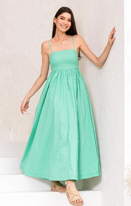 Seasonal Sale Cleo Turquoise Maxi Dress