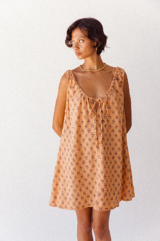 Don't Wait Sundress Mini ~ Peach