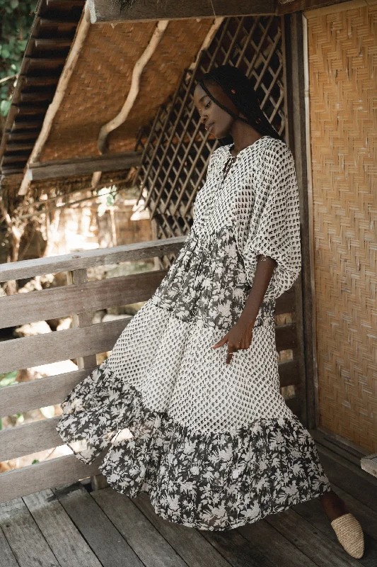 Early Access Nora Maxi Dress ~ Noir