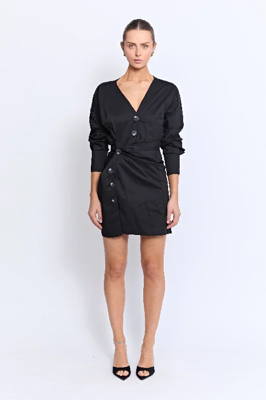 Best Bargains LAUTREC TWIST DRESS| BLACK