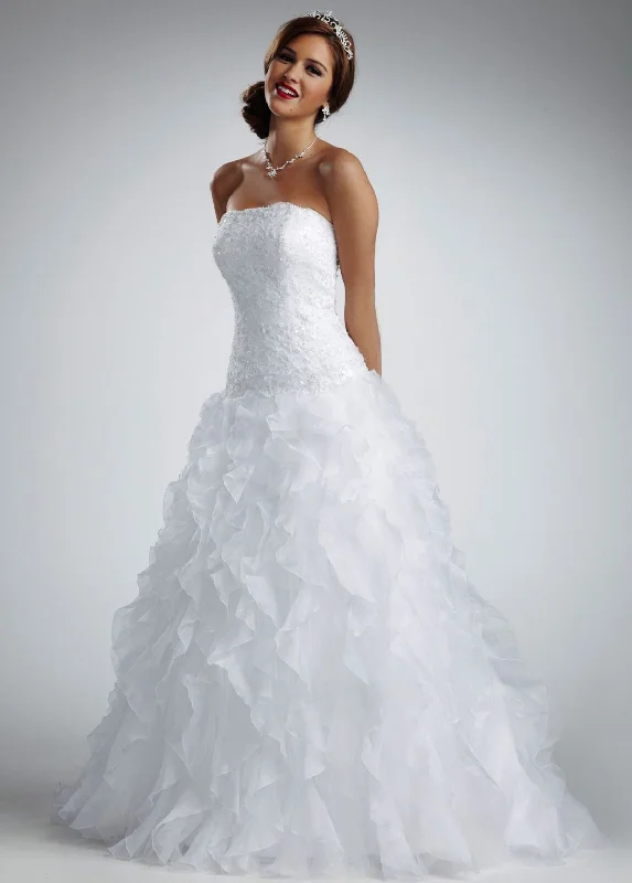 Can't Miss Other Tulle and Organza Ball Gown with Beaded LaceStyle