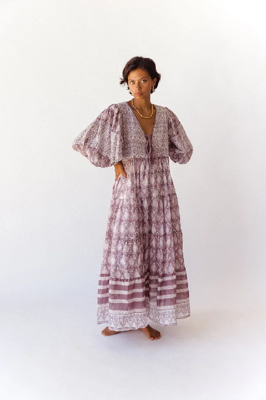 Bargain Bin Jasmine Maxi Dress - Lavender