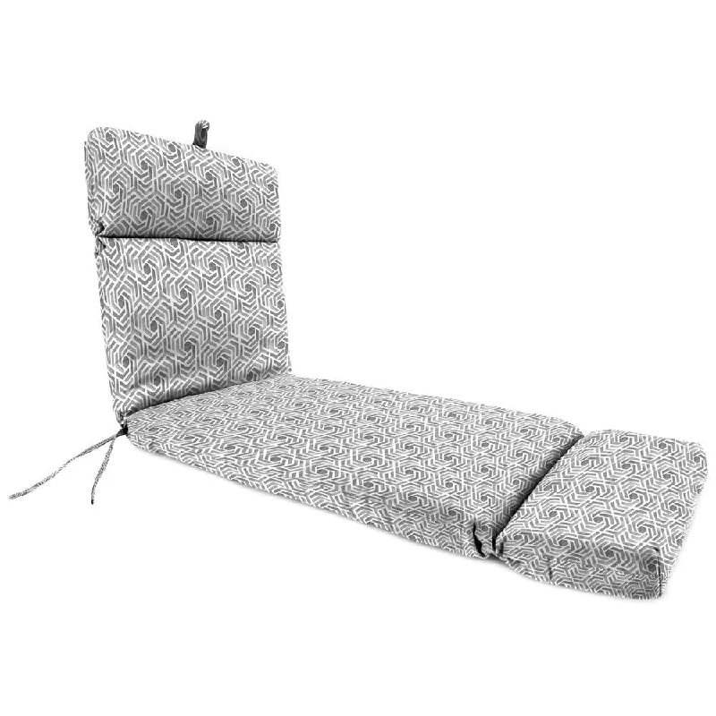 Price Rollback 19" x 17" Gray Geometric Outdoor Seat Cushion with Ties - 19" W x 17" L x 2" H Price Rollback 19" x 17" Gray Geometric Outdoor Seat Cushion with Ties - 19" W x 17" L x 2" H