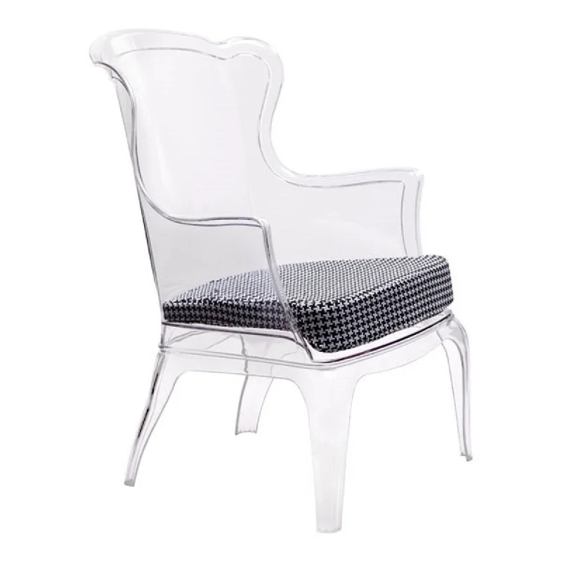 Amazing Deals 22.4" X 21.3" X 3.9" Black Vision Polyester Cushion