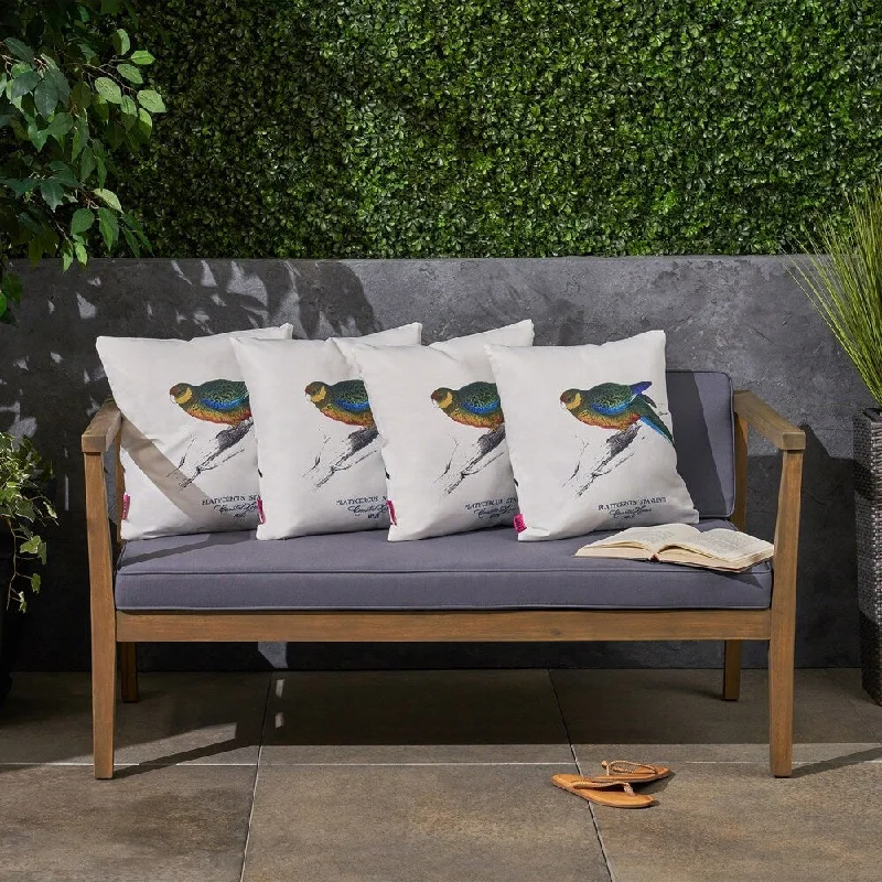 Special Price Avian Outdoor 17.75" Square Cushion (Set of 4)by Christopher Knight Home Special Price Avian Outdoor 17.75" Square Cushion (Set of 4)by Christopher Knight Home