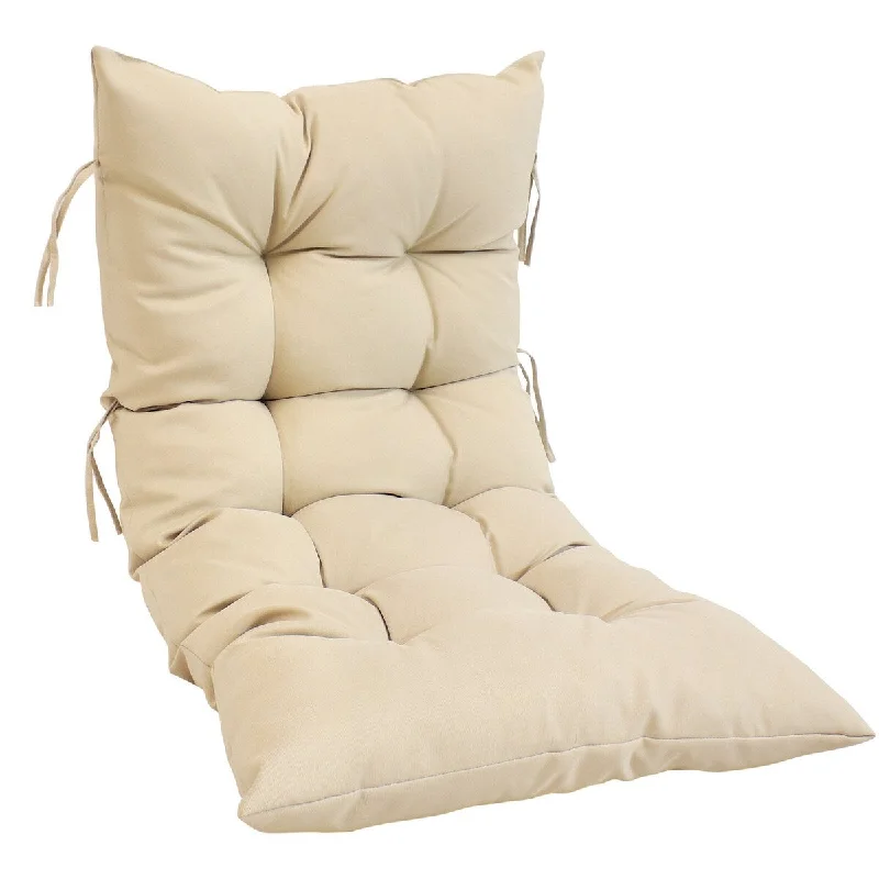 Price Fest Beige Basket Chair Replacement Cushion