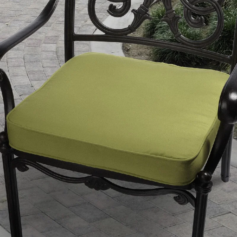 Flash Deals Citrus Green Indoor/ Outdoor Corded Bench Cushion