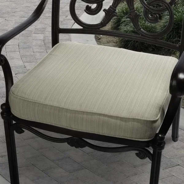 Limited Time Offer Clara 19-inch Indoor/ Outdoor Textured Green Cushion Made with Sunbrella Limited Time Offer Clara 19-inch Indoor/ Outdoor Textured Green Cushion Made with Sunbrella