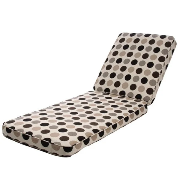 Big Discounts Clara Wicker Sun Lounger Cushion with Sunbrella Fabric- Designer