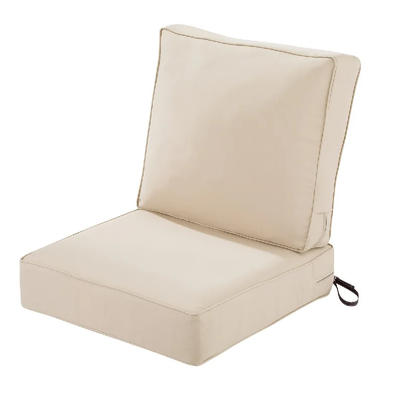 Deal of the Week Classic Accessories Montlake FadeSafe Patio Lounge Chair Cushion Set Deal of the Week Classic Accessories Montlake FadeSafe Patio Lounge Chair Cushion Set