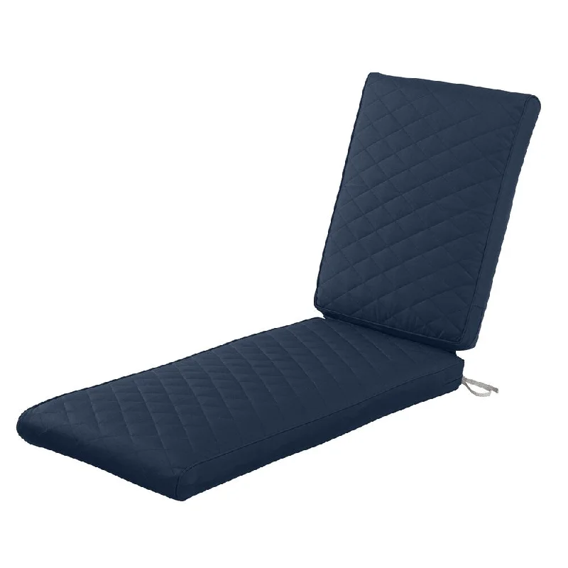 Value Deals Classic Accessories Montlake® FadeSafe® Rectangle Chaise Seat Quilted Lounge Cushion, 72"L x 21"W x 3"H Value Deals Classic Accessories Montlake® FadeSafe® Rectangle Chaise Seat Quilted Lounge Cushion, 72"L x 21"W x 3"H