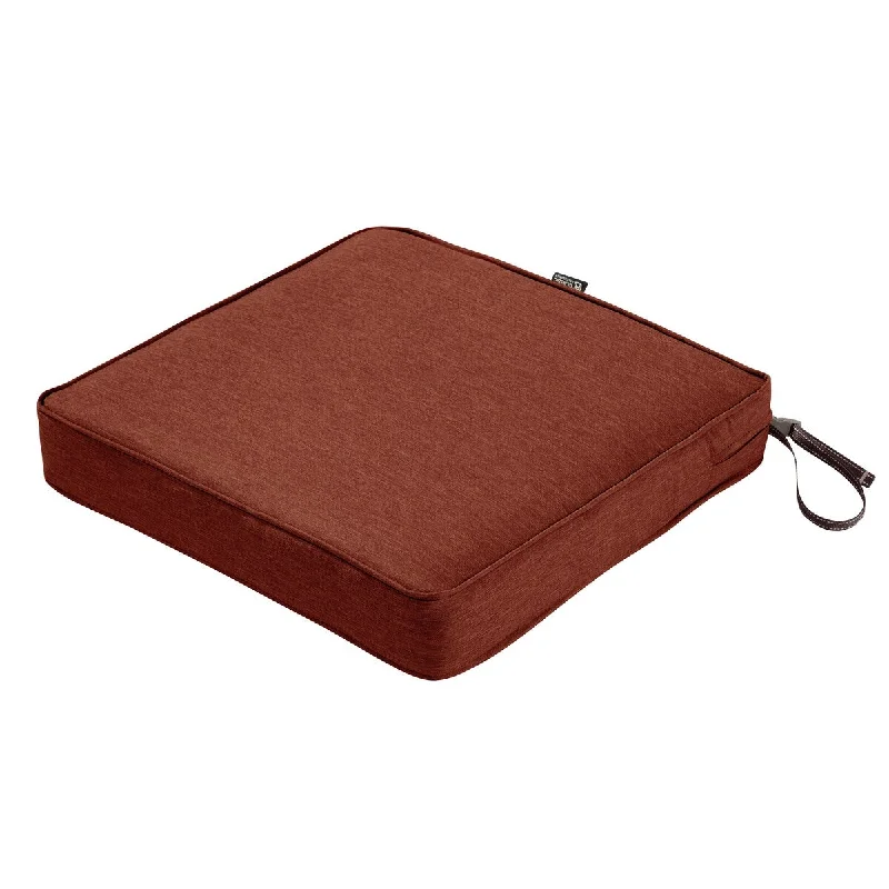 Midnight Madness Classic Accessories Montlake Water-Resistant 17 x 17 x 3 Inch Patio Seat Cushion Midnight Madness Classic Accessories Montlake Water-Resistant 17 x 17 x 3 Inch Patio Seat Cushion