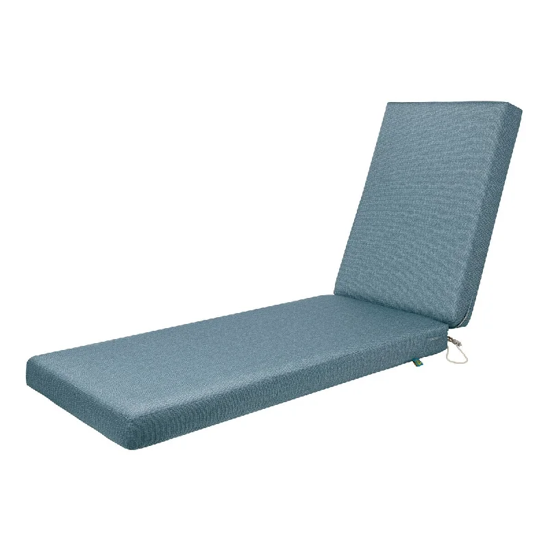 Final Clearance Duck Covers Weekend Water-resistant Outdoor Chaise Cushion
