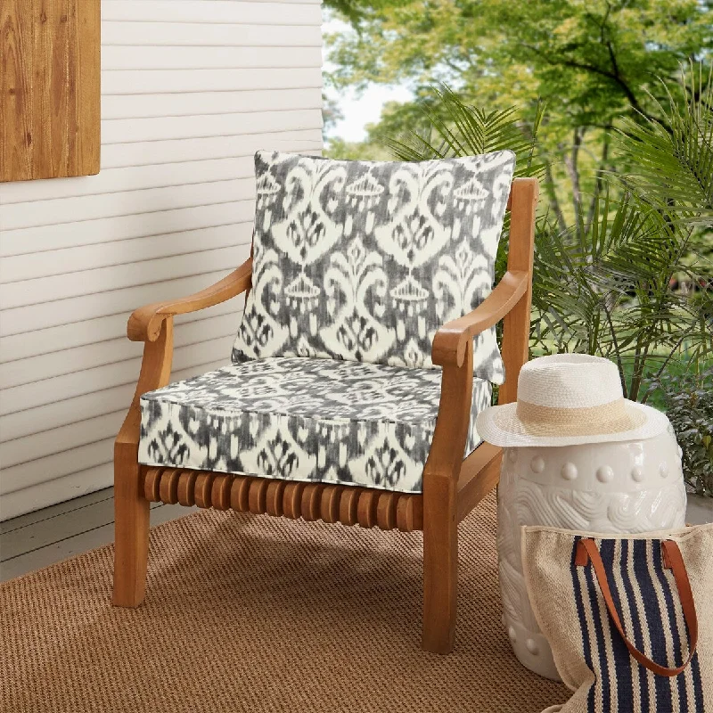 Special Promotion Indoor/Outdoor Corded Deep Seating Pillow and Cushion Set - 25" x 25" x 5" Special Promotion Indoor/Outdoor Corded Deep Seating Pillow and Cushion Set - 25" x 25" x 5"