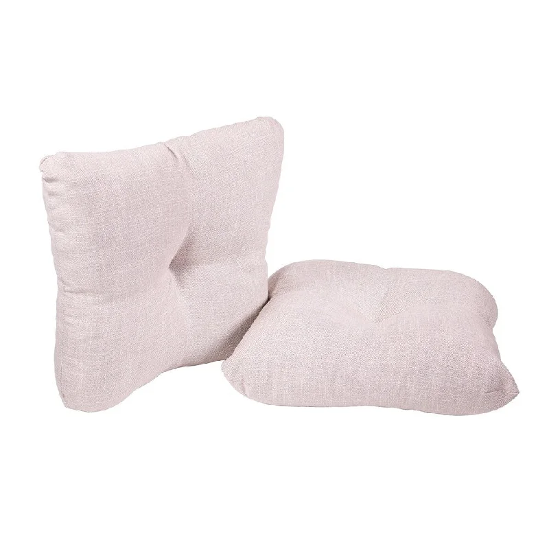 Limited Time Discount Kiwalik Beige Linen-look Wicker Seat Cushions (Set of 2) by Havenside Home Limited Time Discount Kiwalik Beige Linen-look Wicker Seat Cushions (Set of 2) by Havenside Home
