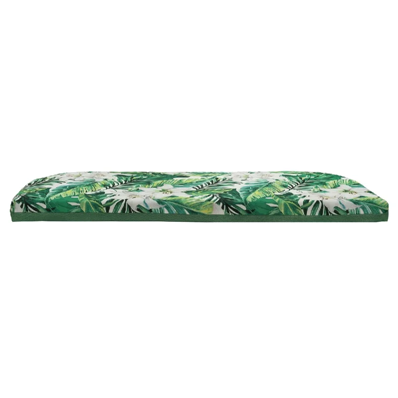Early Access Laguna Bench Seat Cushion 48 x 18 in Green - 48" x 18"