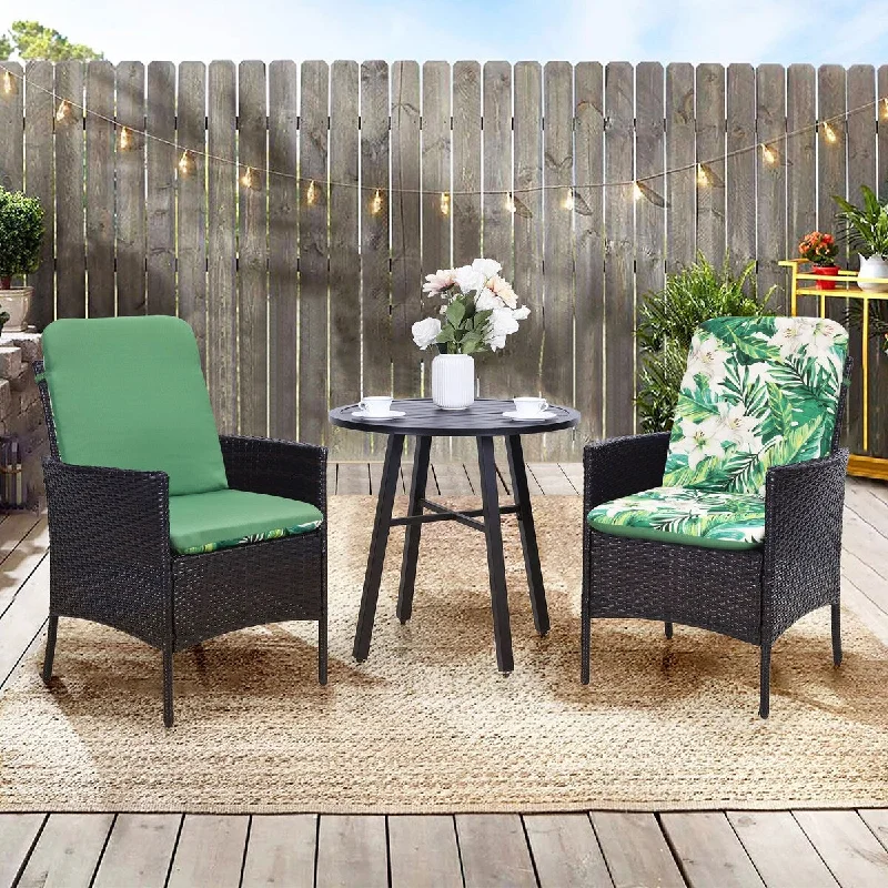 Price Cut Laguna Printed High Back Chair Cushion 20 x 45 in Green - 20" x 45"