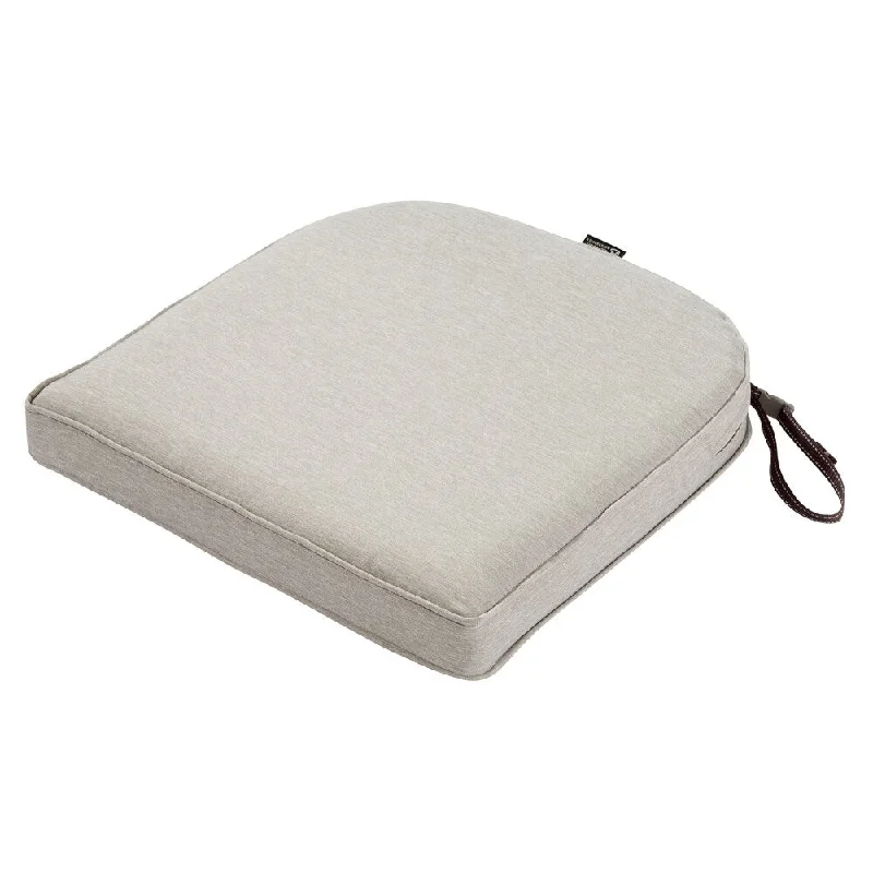 Special Price Montlake FadeSafe Contoured Patio Dining Seat Cushion-20"Lx20"Wx2"H
