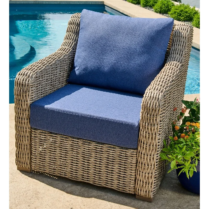 Bonus Savings Outdoor 24" x 24" 2 Piece Deep Seat Cushion Set