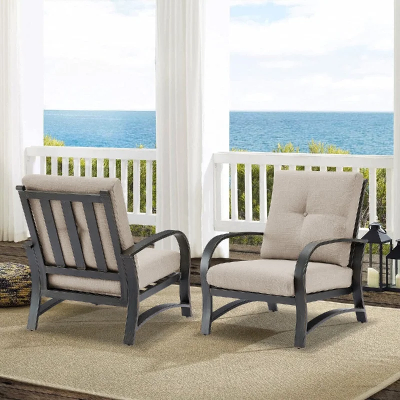 Price Drop Alert Outdoor Bistro Chair Patio Lounger Chairs Set of 2