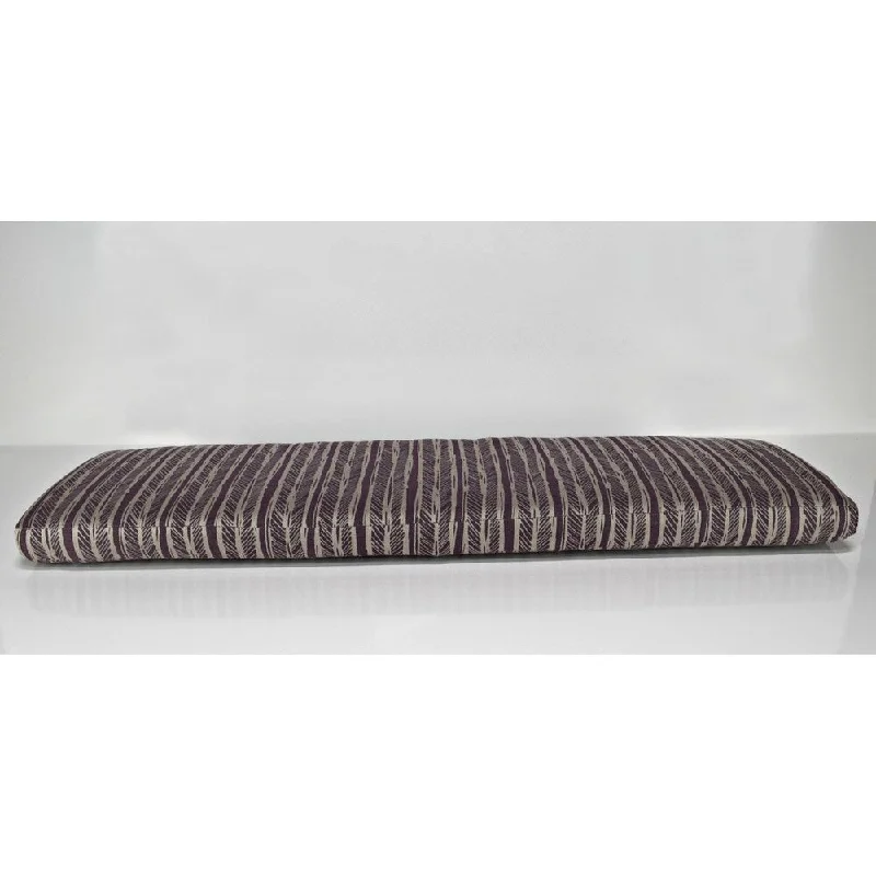 Buy Now Pew Bench Cushion in Sunbrella Traverse Orchid Shell