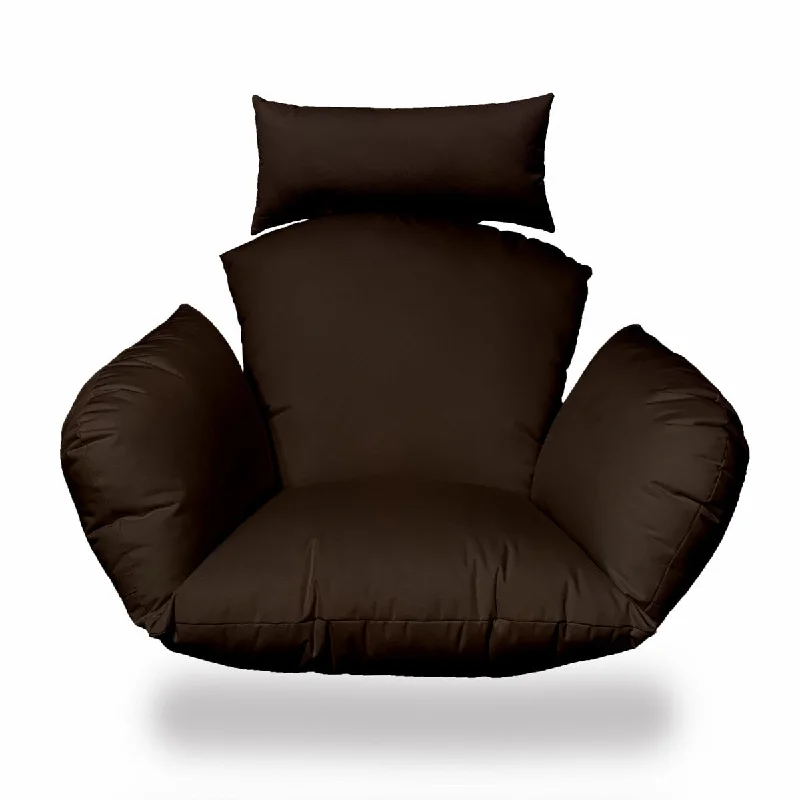 Special Discount Primo Chocolate Brown Indoor Outdoor Replacement Cushion for Egg Chair - 36" x 40" x 7"
