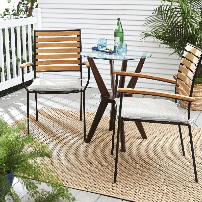 Must-Have Deals Sorra Home Outdura Rumor Snow Indoor/Outdoor Corded Chair Pads (Set of 2) Must-Have Deals Sorra Home Outdura Rumor Snow Indoor/Outdoor Corded Chair Pads (Set of 2)