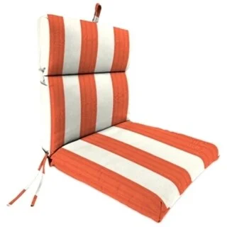Unmissable Offer Sunbrella 22" x 45" Red Stripe Outdoor Deep Seat Chair Cushion Set with Ties - 44'' L x 22'' W x 4'' H Unmissable Offer Sunbrella 22" x 45" Red Stripe Outdoor Deep Seat Chair Cushion Set with Ties - 44'' L x 22'' W x 4'' H