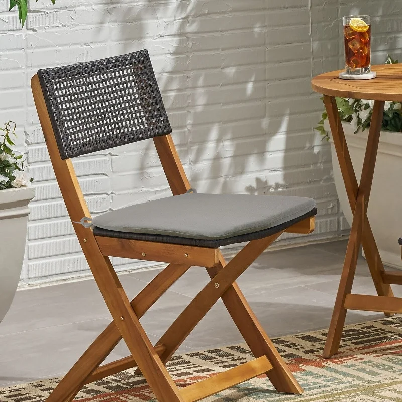 Weekend Special Sunny Citrus Outdoor 2pk Bistro Cushion 17 x 17 in Solid Grey - 17" x 17" x 1" Weekend Special Sunny Citrus Outdoor 2pk Bistro Cushion 17 x 17 in Solid Grey - 17" x 17" x 1"