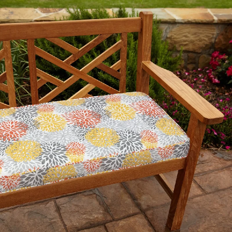 Best Deals Tango Bloom 48-inch Outdoor Bench Cushion