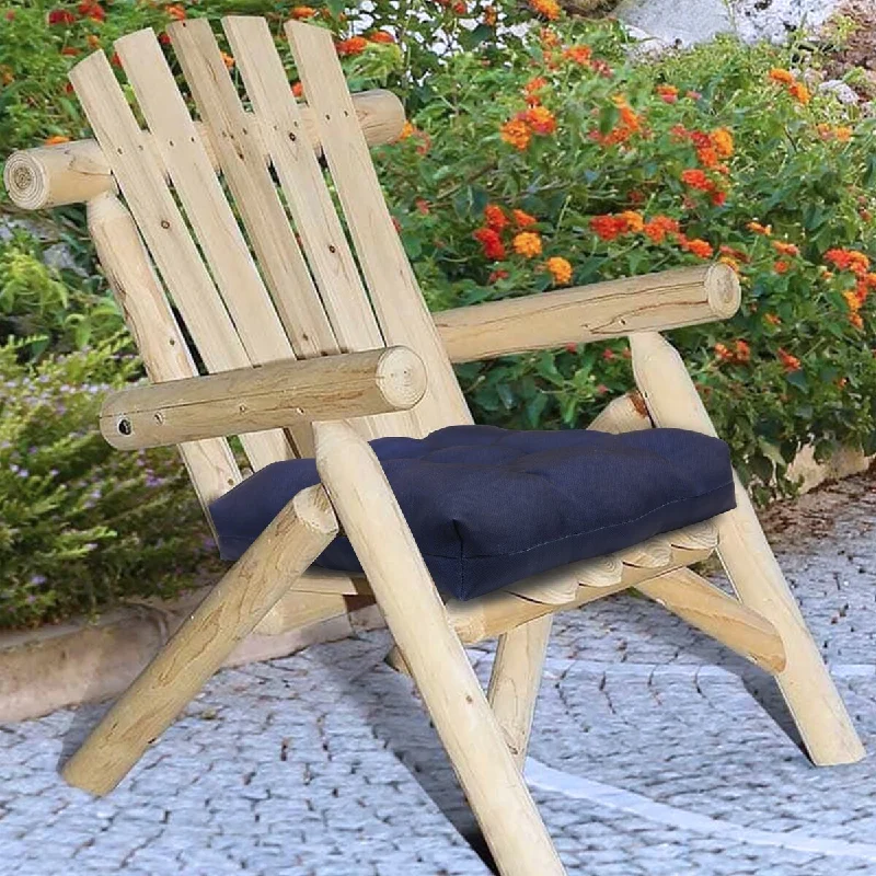 Clearance Event Urban Chic Adirondack Cushion 20 x 20 in Navy - 20" x 20"
