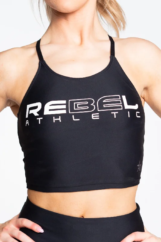Exclusive Online Offer Bronsyn Longline Sports Bra in Black