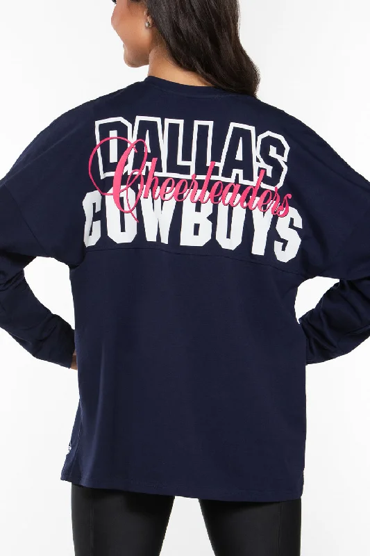 Lowest Price DCC Long Sleeve Tee in Navy