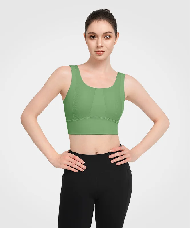 Low Prices Echo Padded Round neck Yoga Bra | Women's Light Support Sports Bra