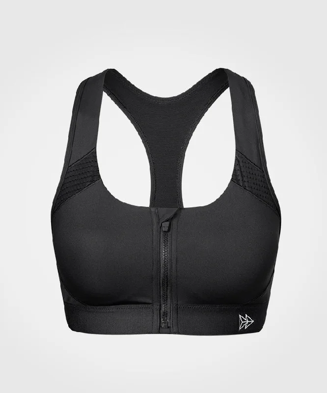 Amazing Deals Enfold Zip Front Padded Running Bra | Women's High Support Sports Bra (Plus Size) Amazing Deals Enfold Zip Front Padded Running Bra | Women's High Support Sports Bra (Plus Size)