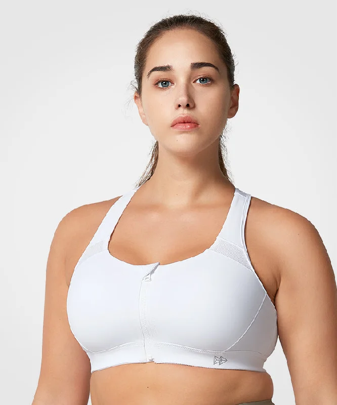 Price Meltdown Enfold Zip Front Padded Running Bra | Women's High Support Sports Bra (Plus Size) Price Meltdown Enfold Zip Front Padded Running Bra | Women's High Support Sports Bra (Plus Size)