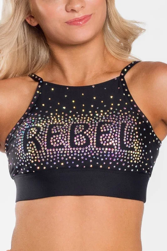 Overstock Sale Gilmore Sports Bra in Black