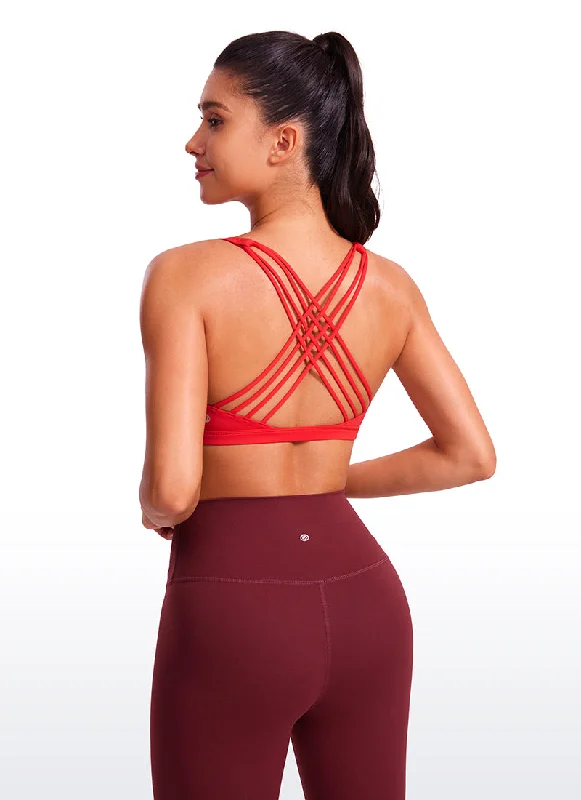 Year-End Clearance Nakedfeel Strappy Bra Low Cut