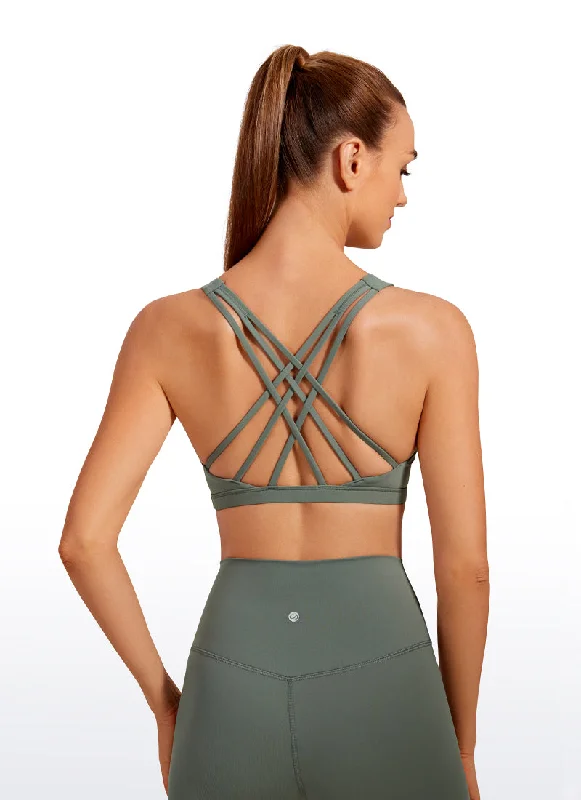 Customer Appreciation Sale Brushed Nakedfeel Bra Criss Cross Back