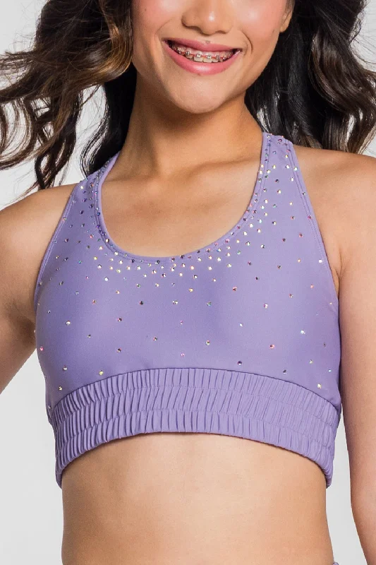 Deal of the Day Nala Sports Bra in Lavender