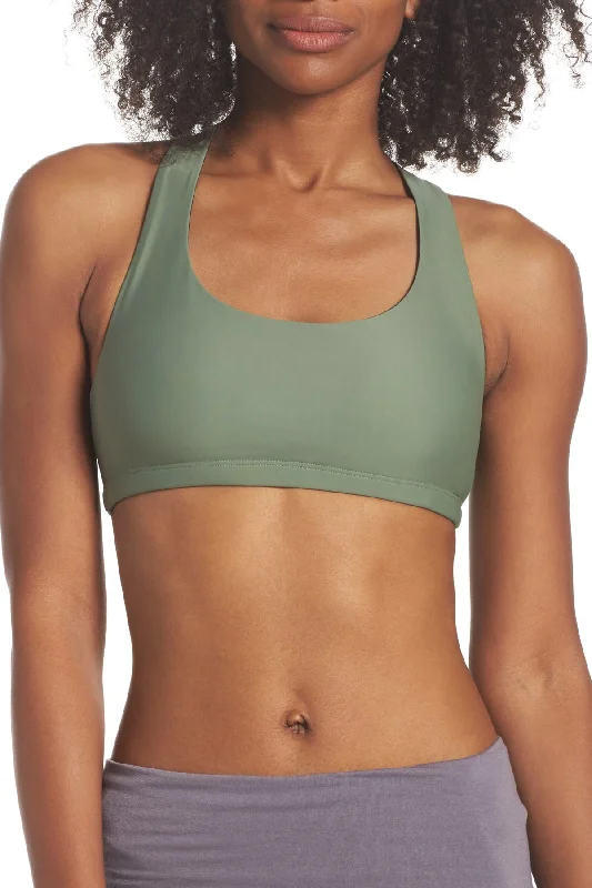Don't Wait Onzie Hot Yoga Mudra Bra 3098 Sage