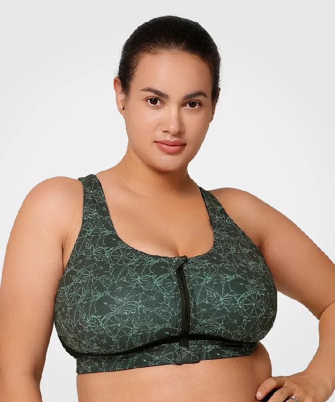 Steals and Deals Power Zip Front Criss Cross Padded Running Bra | Women's High Support Sports Bra (Plus Size) Steals and Deals Power Zip Front Criss Cross Padded Running Bra | Women's High Support Sports Bra (Plus Size)