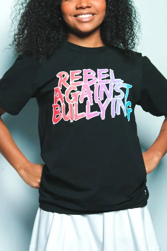 Don't Wait Rebel Against Bullying Gradient Tee