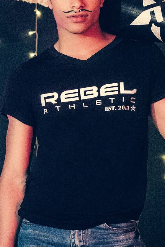 Steals and Deals Rebel Athletic Est. 2013 Premium Tee Shirt in Black
