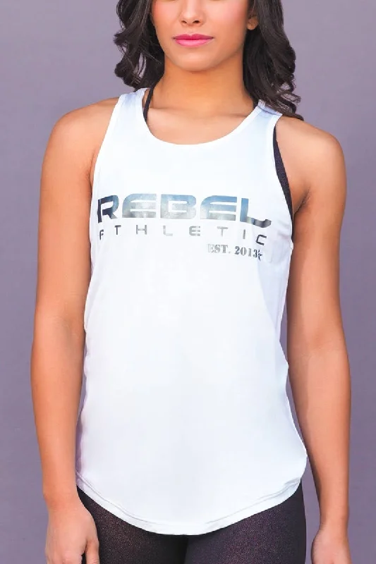 Year-End Sale Rebel Tank in White