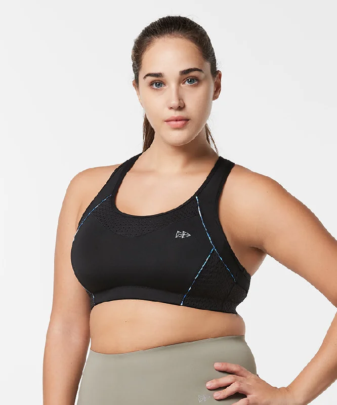 Price Reduction Sculpt Racerback Line Padded Running Bra | Women's High Support Sports Bra (Plus Size)