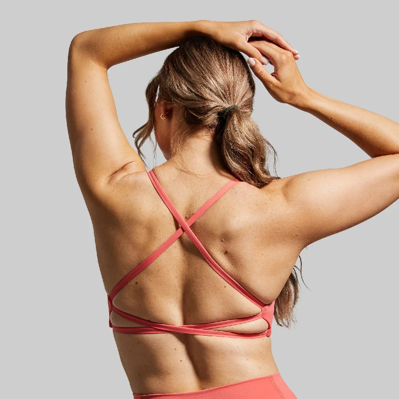 Steals and Deals Serenity Sports Bra (Brand Strength-Jungle Punch)